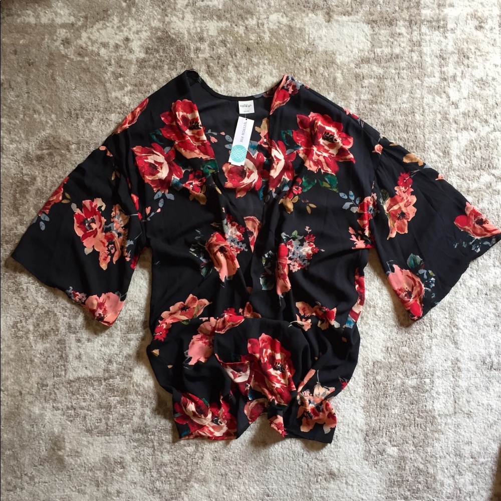 Floral kimono